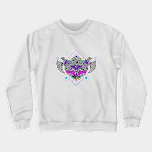 Skull Pirate Geometry Crewneck Sweatshirt